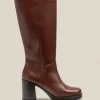 Yokono Bottes | Botte à Talon KOLIN-008 Marron