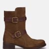 Yokono Bottines | Botte Plate MONS-003 Marron