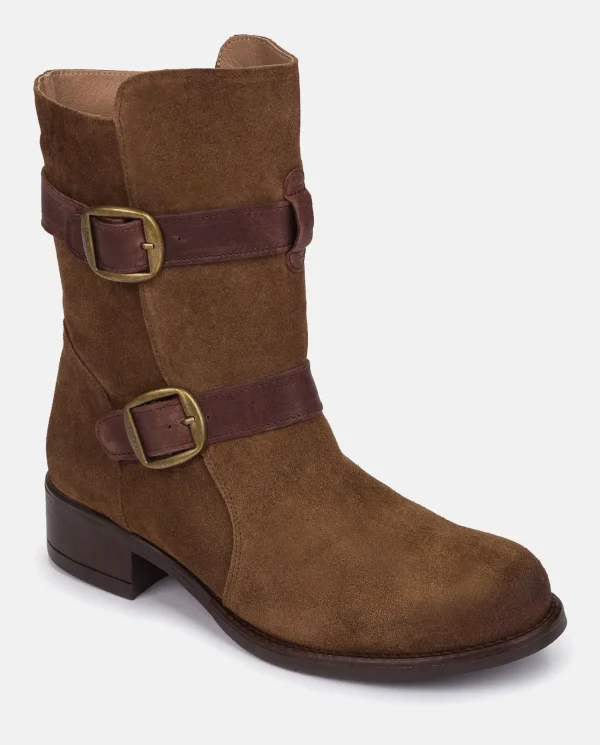Yokono Bottines | Botte Plate MONS-003 Marron