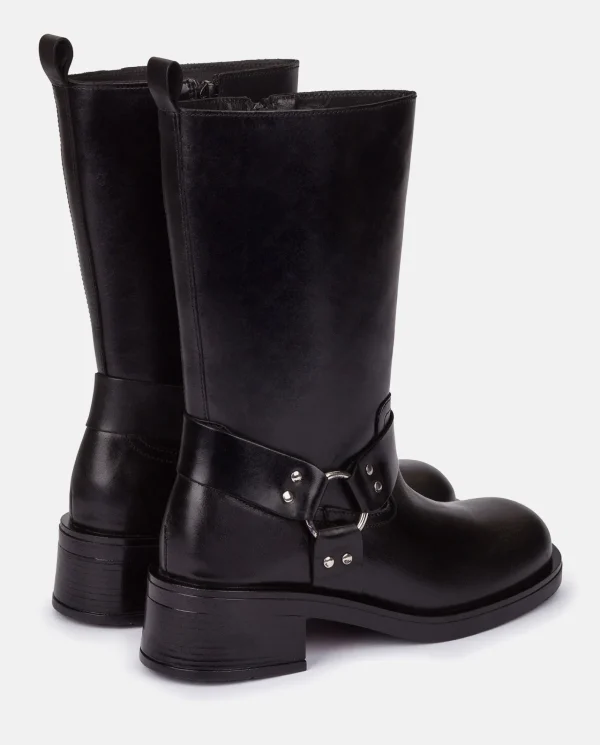 Yokono Bottines | Bottes | Botte Plate SPA-003 Noir