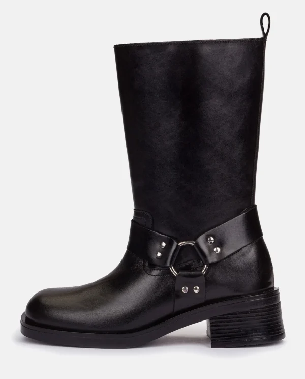 Yokono Bottines | Bottes | Botte Plate SPA-003 Noir