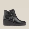 Yokono Bottines | Bottine à Talon Compensée MADONA-007 Noir