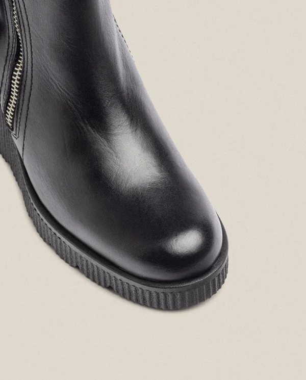 Yokono Bottines | Bottine à Talon Compensée MADONA-007 Noir