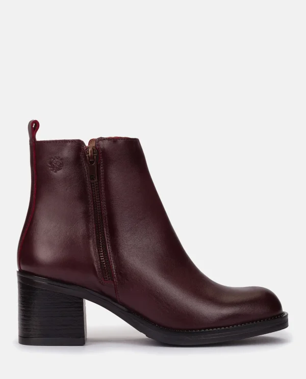 Yokono Bottines | Bottine à Talon LANDAS-002 Bordeaux