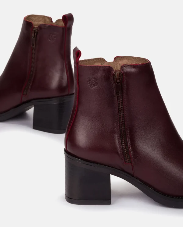 Yokono Bottines | Bottine à Talon LANDAS-002 Bordeaux