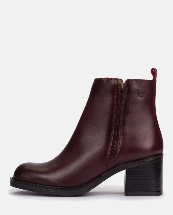 Yokono Bottines | Bottine à Talon LANDAS-002 Bordeaux