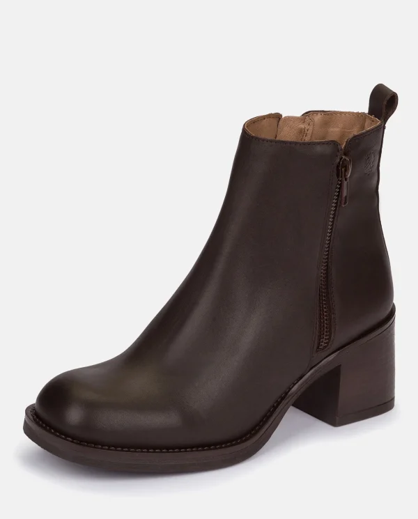 Yokono Bottines | Bottine à Talon LANDAS-002 Marron