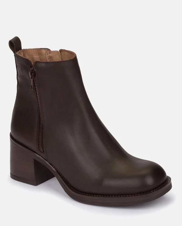 Yokono Bottines | Bottine à Talon LANDAS-002 Marron