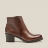 Yokono Bottines | Bottine à Talon LILLE-016 Marron