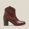 Yokono Bottines | Bottine à Talon ORNE-003 Marron