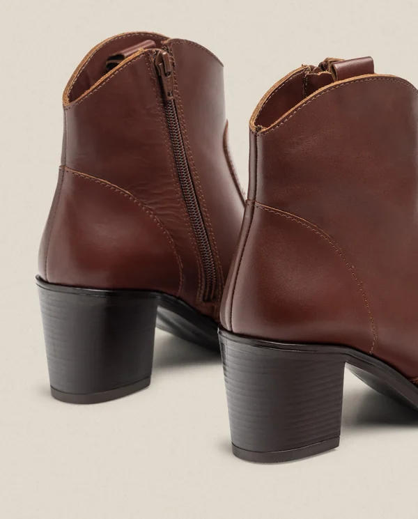 Yokono Bottines | Bottine à Talon ORNE-003 Marron