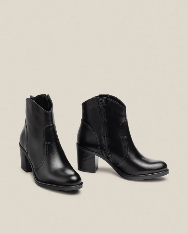 Yokono Bottines | Bottine à Talon ORNE-003 Noir