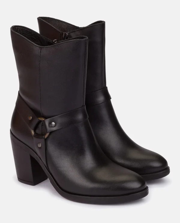 Yokono Bottines | Bottine à Talon TOURS-008 Noir