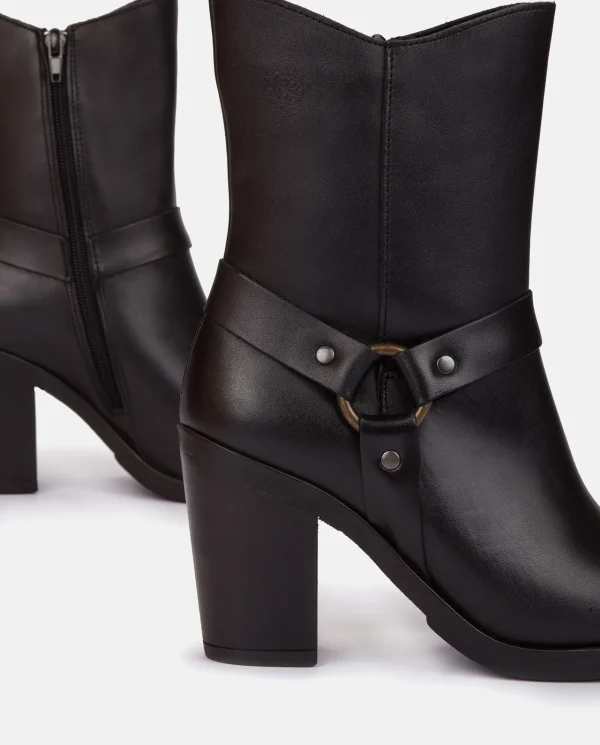 Yokono Bottines | Bottine à Talon TOURS-008 Noir