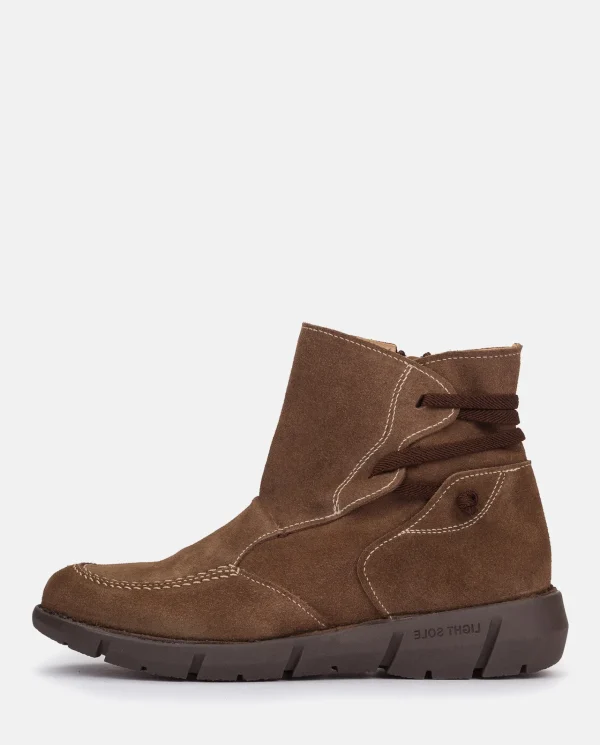 Yokono Bottines | Bottine Plat OLBA-001 Marron