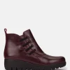 Yokono Bottines | Bottine Plate ATENAS-033 Bordeaux