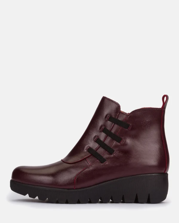 Yokono Bottines | Bottine Plate ATENAS-033 Bordeaux