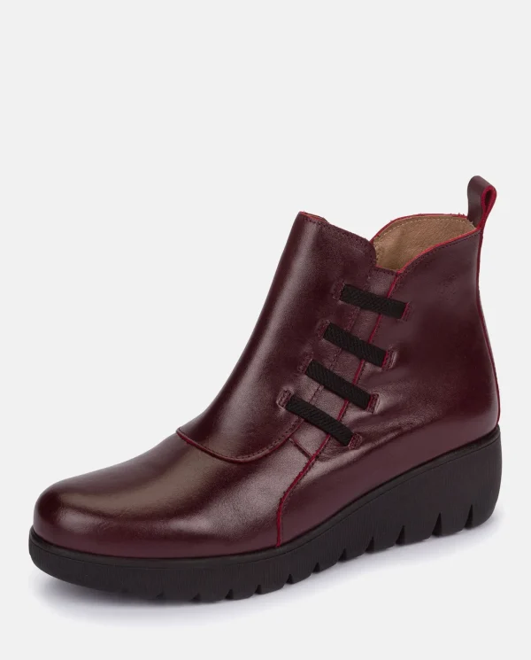 Yokono Bottines | Bottine Plate ATENAS-033 Bordeaux