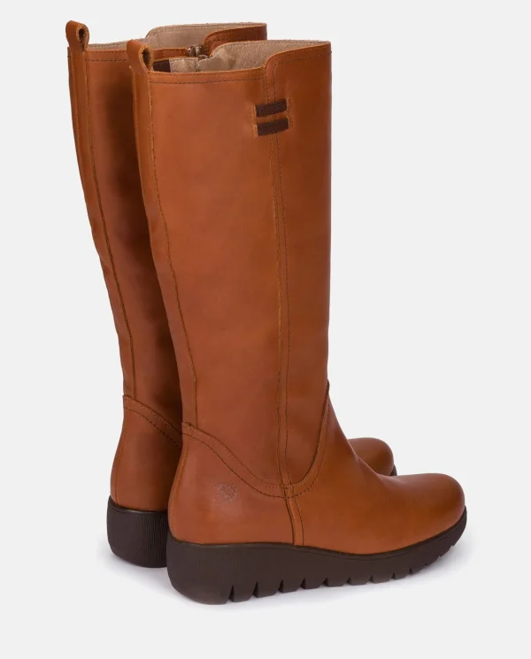 Yokono Bottes | Bottine Plate ATENAS-031 Marron