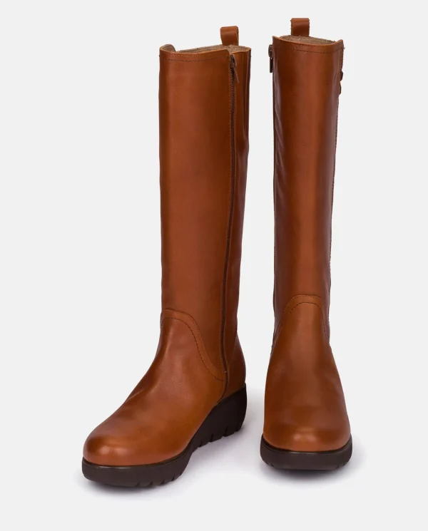 Yokono Bottes | Bottine Plate ATENAS-031 Marron