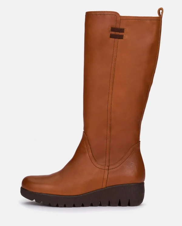 Yokono Bottes | Bottine Plate ATENAS-031 Marron