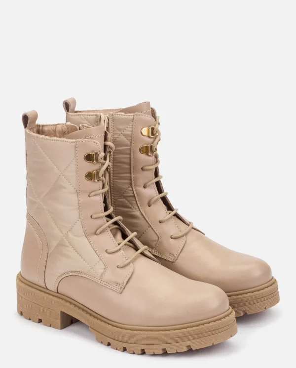 Yokono Bottines | Bottine Plate BERNA-007 Beige