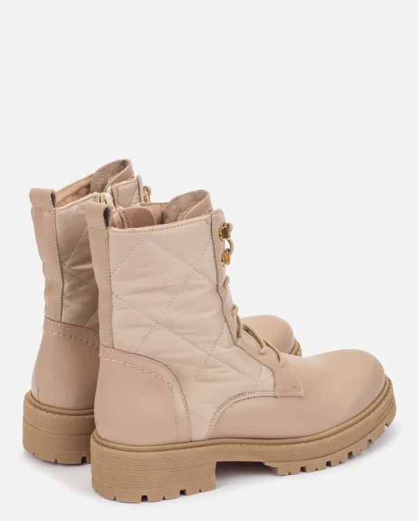 Yokono Bottines | Bottine Plate BERNA-007 Beige