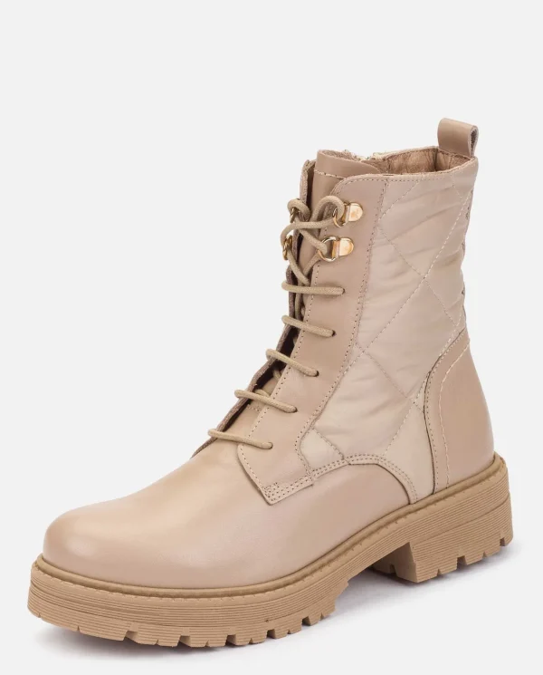 Yokono Bottines | Bottine Plate BERNA-007 Beige