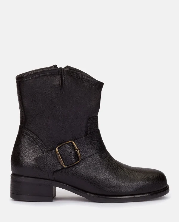 Yokono Bottines | Bottine Plate CAMBRA-001 Noir