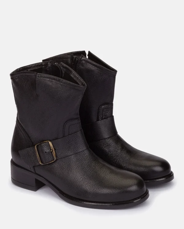 Yokono Bottines | Bottine Plate CAMBRA-001 Noir