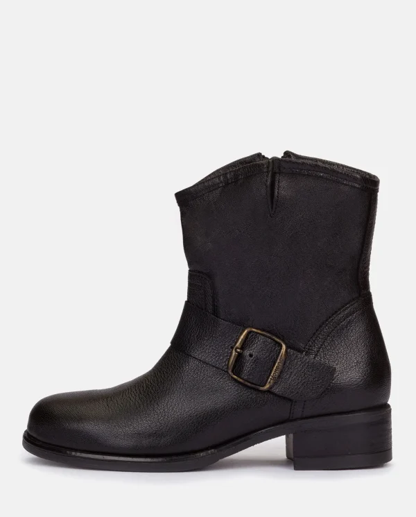 Yokono Bottines | Bottine Plate CAMBRA-001 Noir