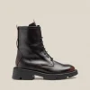 Yokono Bottines | Bottine Plate ELZE-003 Bordeaux