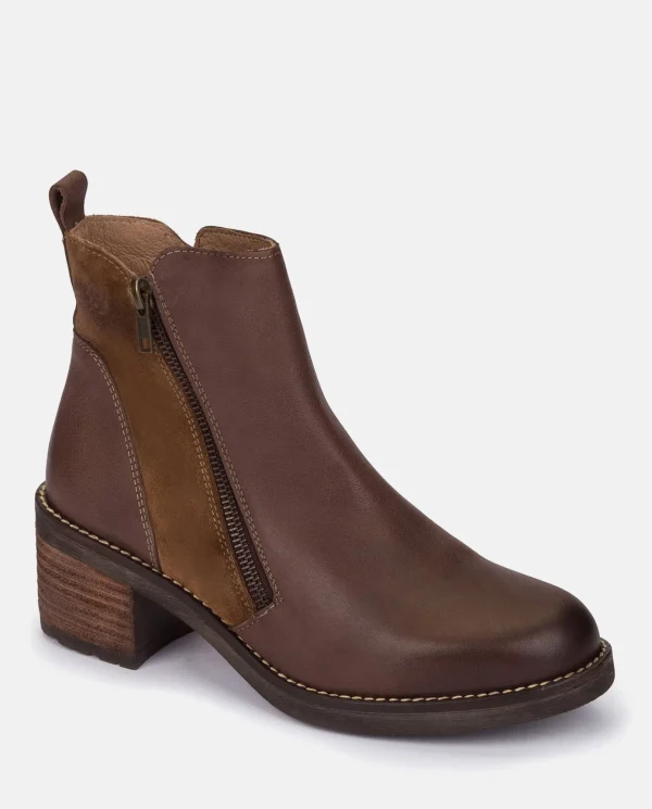 Yokono Bottines | Bottines à Talon MESINA-002 Marron