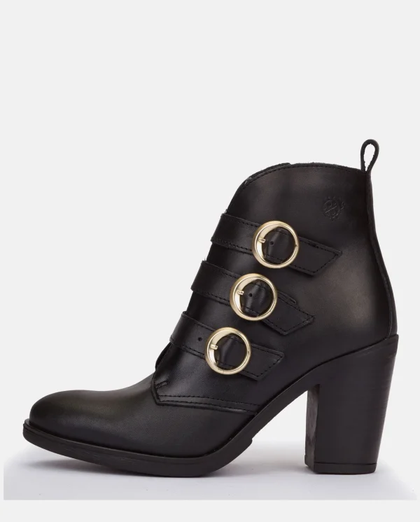 Yokono Bottines | Bottines à Talon TOURS-005 Noir