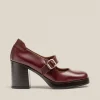 Yokono Chaussures | Chaussure à Talon KOLIN-010 Bordeaux