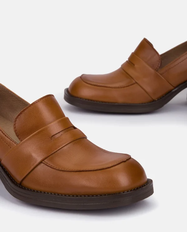 Yokono Chaussures | Chaussure à Talon LANDAS-001 Marron