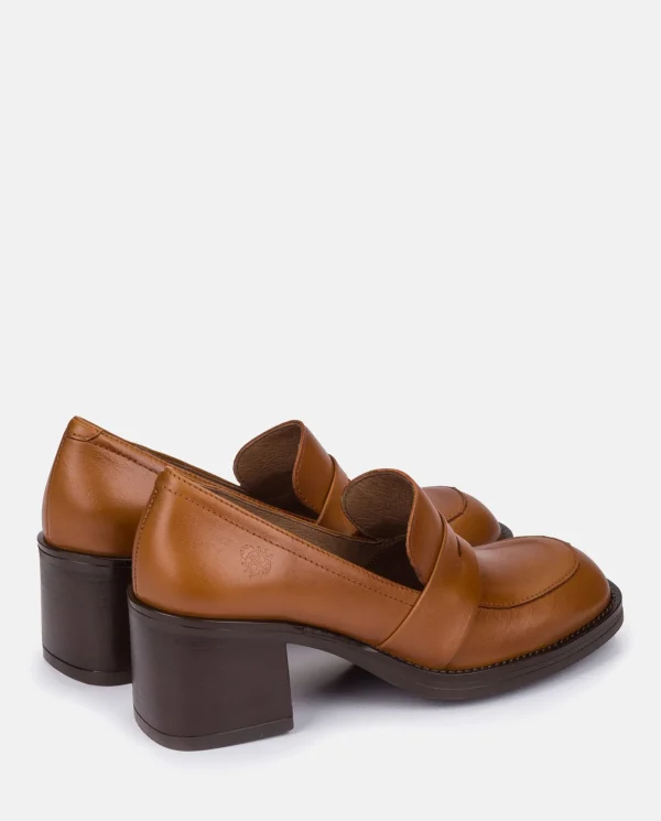 Yokono Chaussures | Chaussure à Talon LANDAS-001 Marron