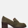 Yokono Chaussures | Chaussure à Talon LANDAS-001 Vert