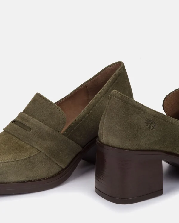 Yokono Chaussures | Chaussure à Talon LANDAS-001 Vert