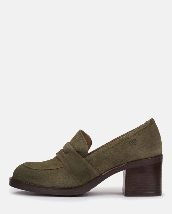 Yokono Chaussures | Chaussure à Talon LANDAS-001 Vert