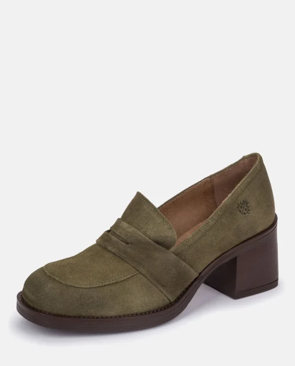 Yokono Chaussures | Chaussure à Talon LANDAS-001 Vert