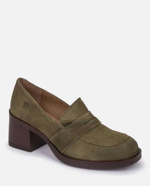 Yokono Chaussures | Chaussure à Talon LANDAS-001 Vert