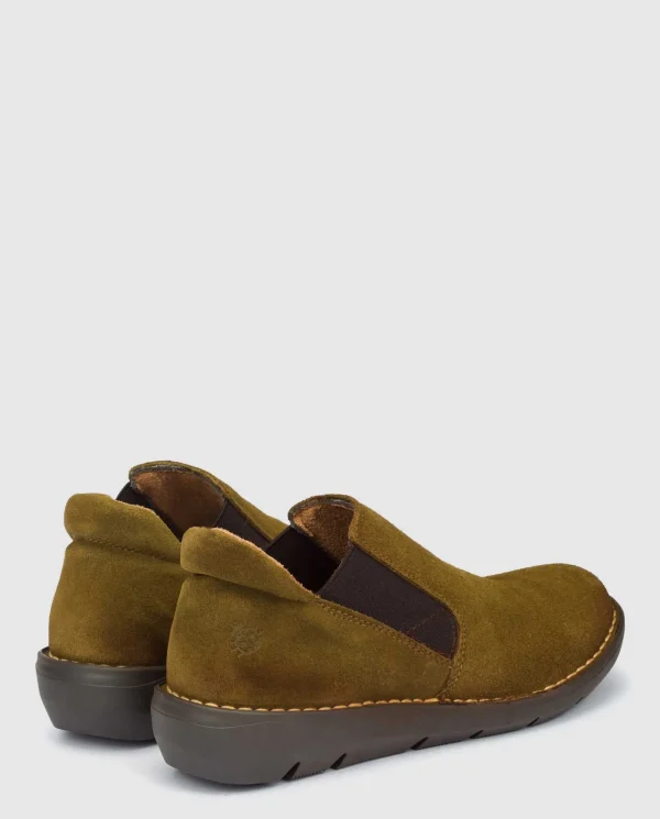 Yokono Chaussures | Chaussure Compensée Lyon 003 Vert