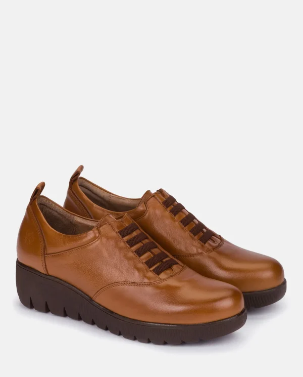 Yokono Chaussures | Chaussure Plate ATENAS-035 Marron