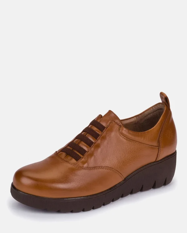 Yokono Chaussures | Chaussure Plate ATENAS-035 Marron