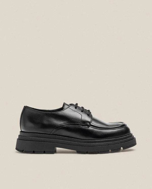 Yokono Chaussures | Chaussure Plate CHAM-002 Noir