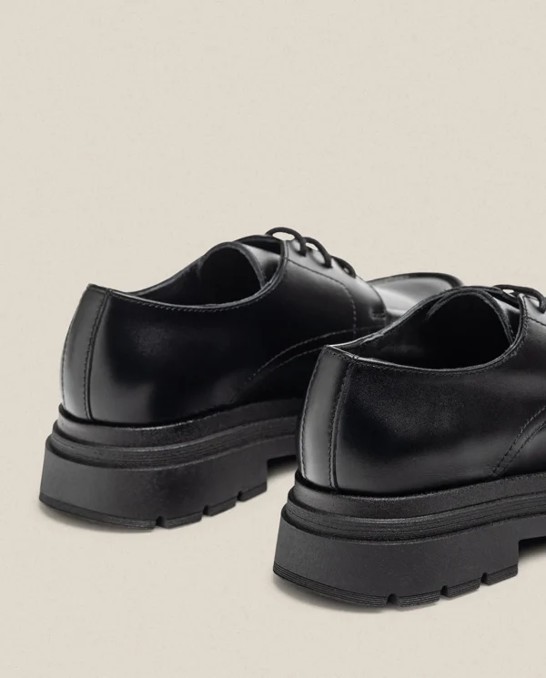 Yokono Chaussures | Chaussure Plate CHAM-002 Noir