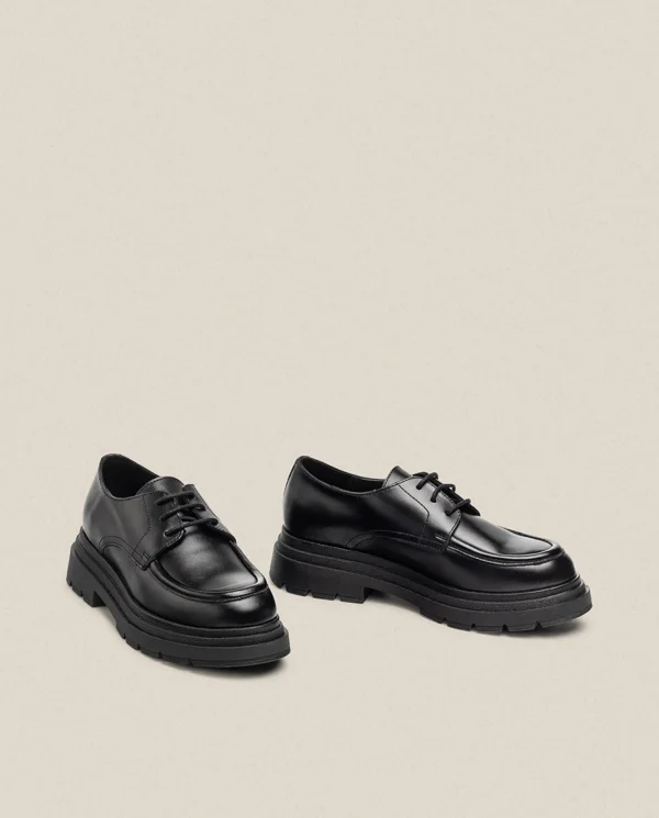 Yokono Chaussures | Chaussure Plate CHAM-002 Noir