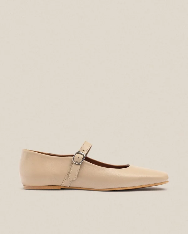 Yokono Ballerines | Chaussures | Chaussure Plate LENNA-001 Beige