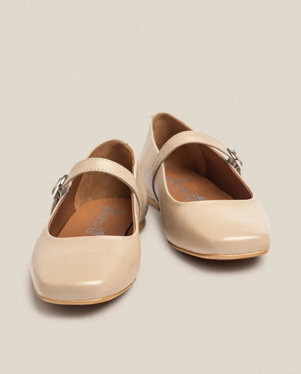 Yokono Ballerines | Chaussures | Chaussure Plate LENNA-001 Beige